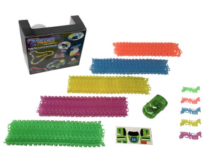 Twister Tracks 221 (11 feet) Neon Glow Track + 1 Car